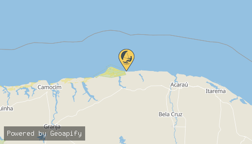 Kite wind statistics details of kitespot Preá in brazil.